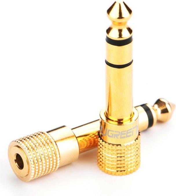 Produktbild Ugreen 6.35 mm Klinkenstecker auf 3.5 mm Buchse (Klinkenadapter)