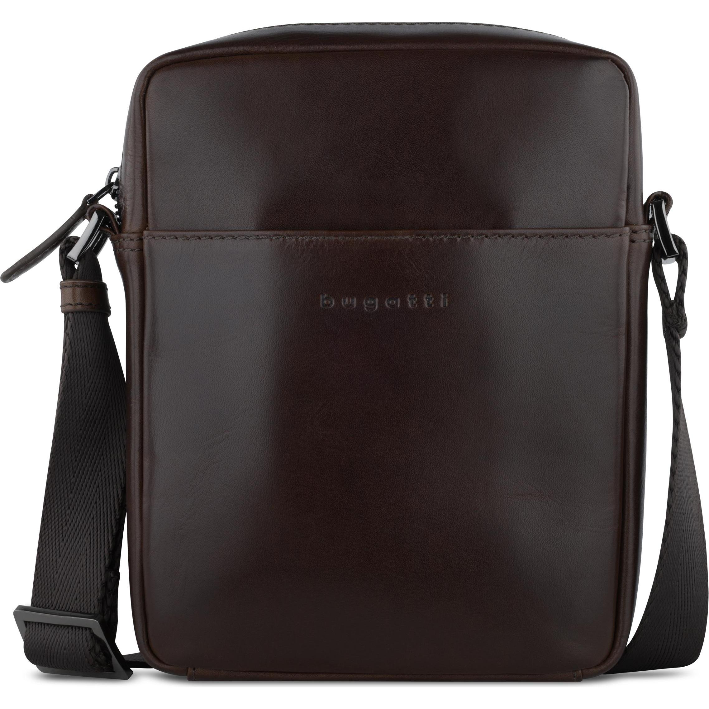 Bugatti, Handtasche, Umhängetasche ROMANO, Braun