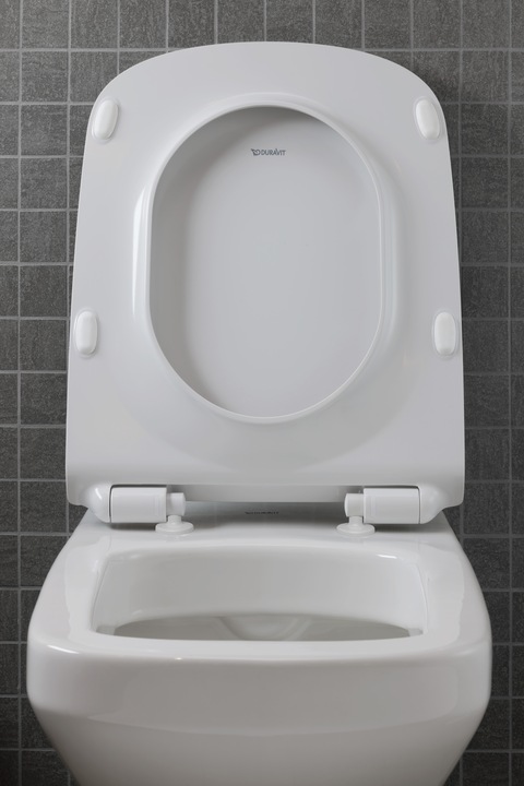 Productafbeelding Duravit WC-zitting DURASTYLE zonder softclosemechanisme wit