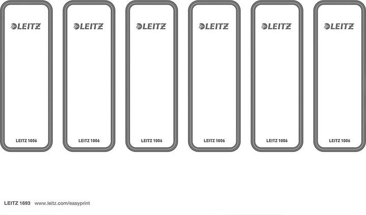Produktbild Leitz Rückenschild schmal 36x111mm