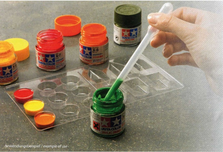 Actual product image Tamiya X-6 Orange glossy 23 ml
