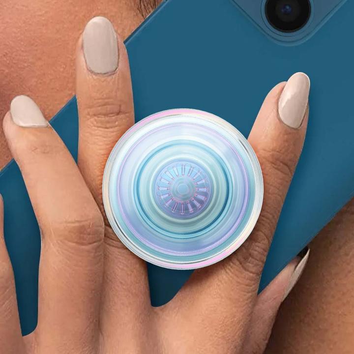 Produktbild PopSockets Clear Iridescent PopGrip