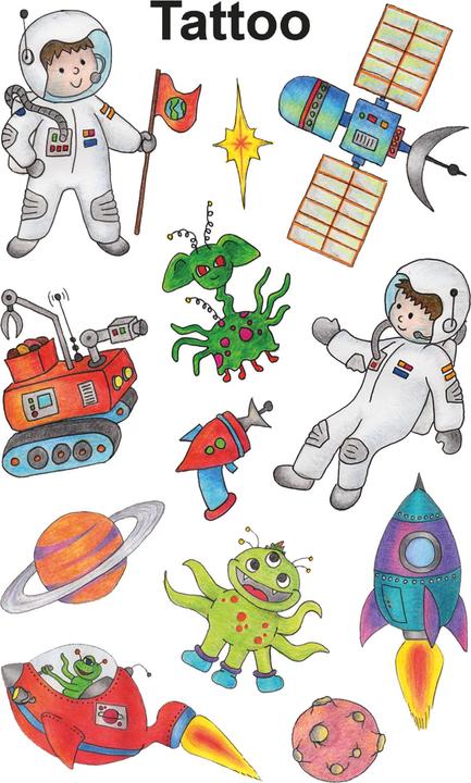 Produktbild Z-Design Kinder Tattoos (11 Sticker)