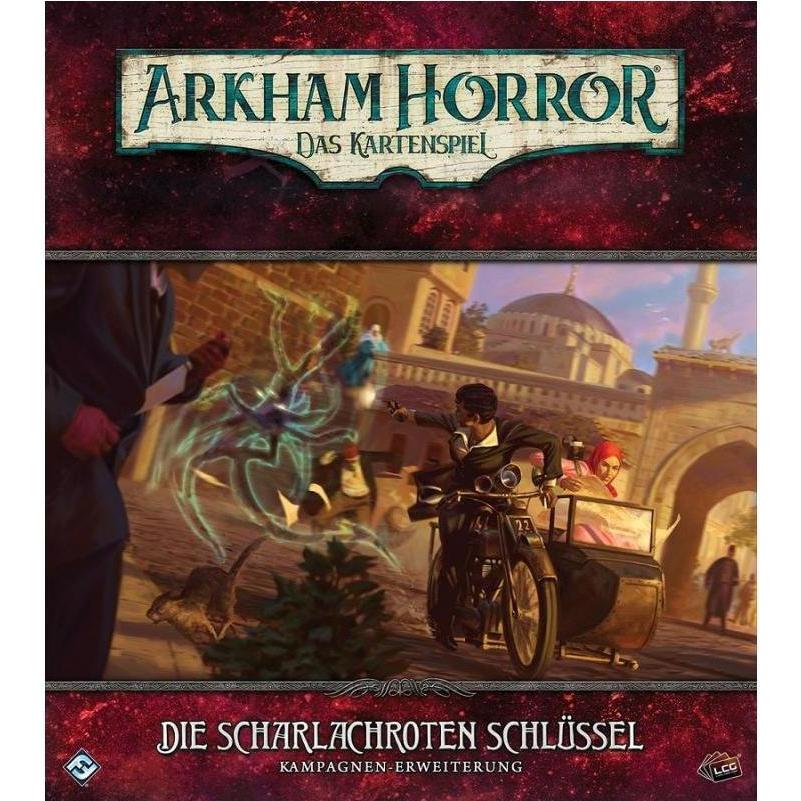 Thumbnail - FFG FFGD1170 - Arkham Horror: Die scharlachroten Schlüssel, Kartenspiel (DE Kampagnen-Erweiterung) (Deutsch)