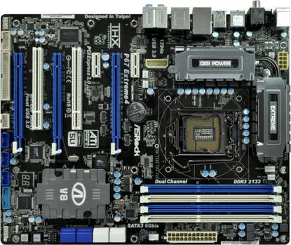 Produktbild AsRock P67 Extreme4, Intel P67, LGA1155, CFX/SLI (LGA 1155, ATX)