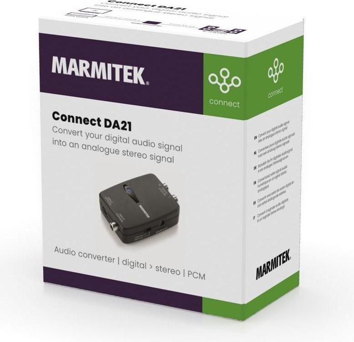 Produktbild Marmitek Connect DA21 (Digital -> Analog)