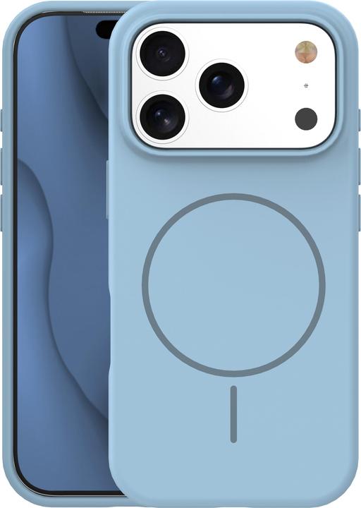 Produktbild OEM Silicone Thin Mag case for iPhone 17 Pro Max light blue (Apple iPhone 17 Pro Max)