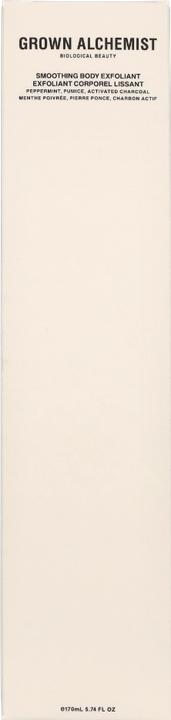 Produktbild Grown Alchemist GROWN Beauty Smoothing Body Exfoliant: Peppermint, Pumice & Activated Charcoal (170 ml)