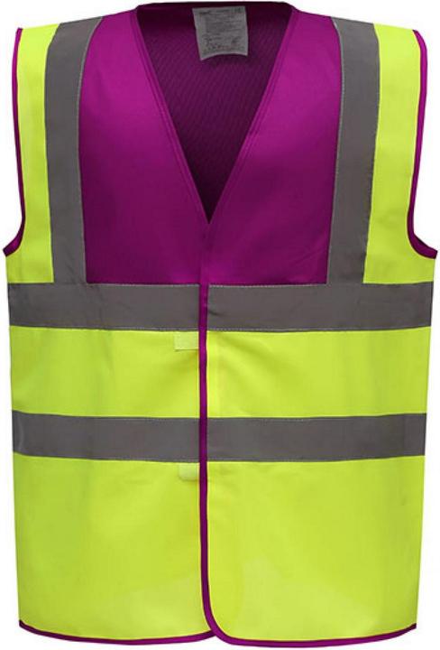 HI VIS gelb, Himbeere