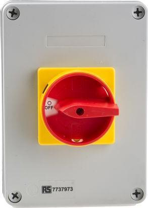 Produktbild RS PRO Large Plastic Boxed Isolator 40A 4 Pole