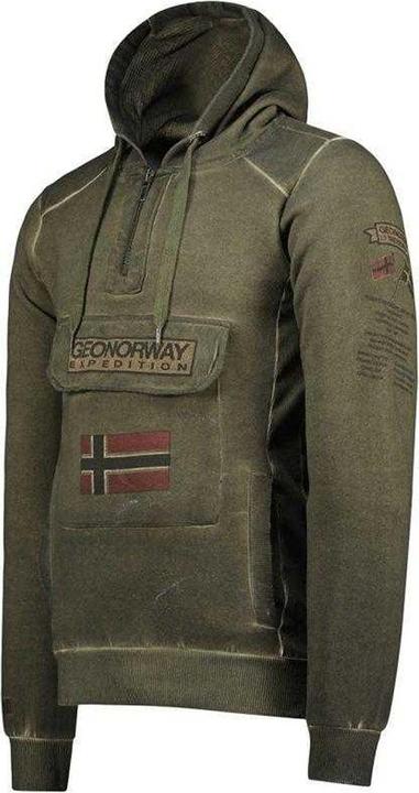 Produktbild Geographical Norway Gymclass EO Tiedye Badge Sweatshirt (L)