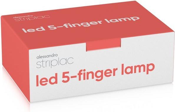 Actual product image Alessandro International Striplac Led 5- Finger Lamp