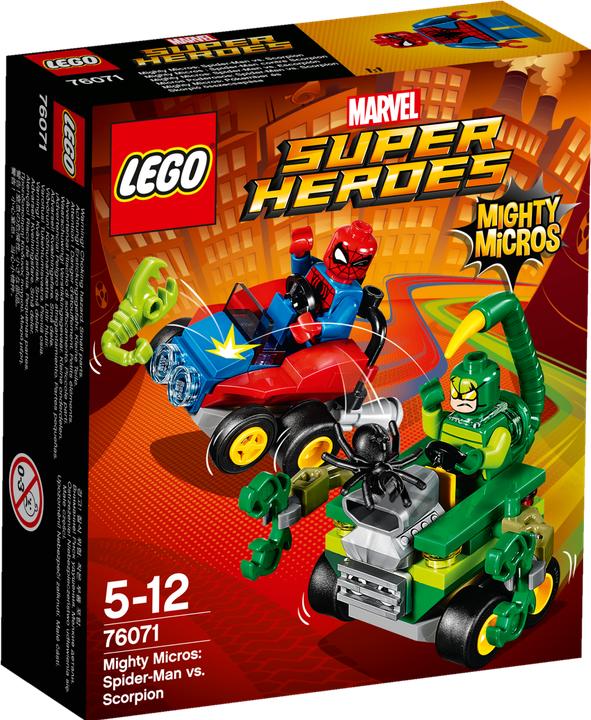 Immagine prodotto LEGO Mighty Micros: Spider-Man contro Scorpion (76071, LEGO Marvel)