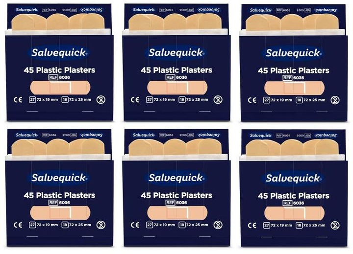 Actual product image Salvequick Plaster refill (45 x)
