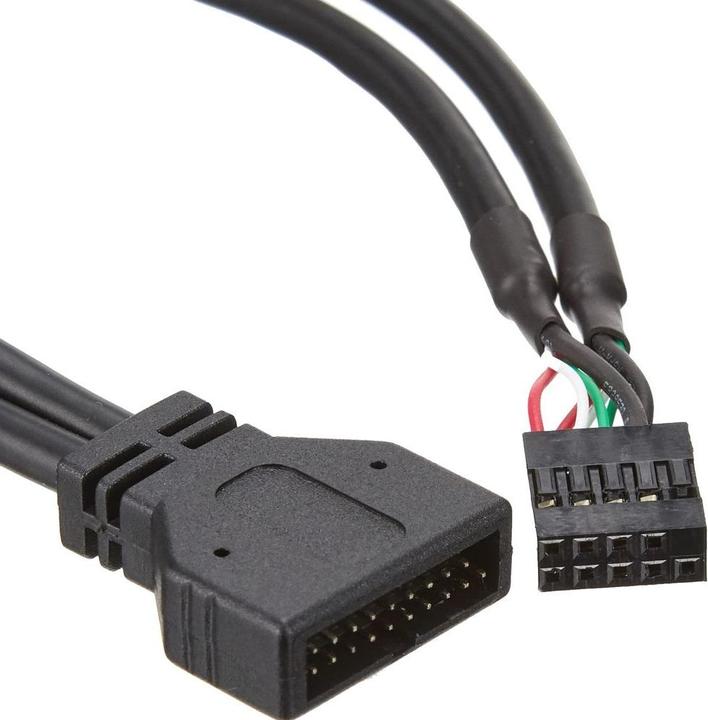 Actual product image Delock USB cable internal (0.30 m, Industrial cables)