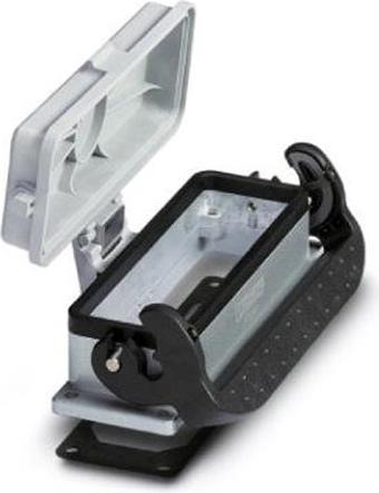 Produktbild Phoenix Contact Anbaugehäuse mit Deckel, mit Längsbügel HC-STA-B24-BWSC-ELC-AL Inhalt: 1 St.