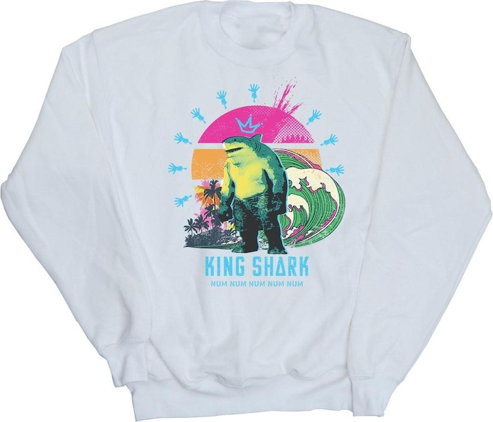 Actual product image Mens The Suicide Squad King Shark Sweatshirt (4XL)