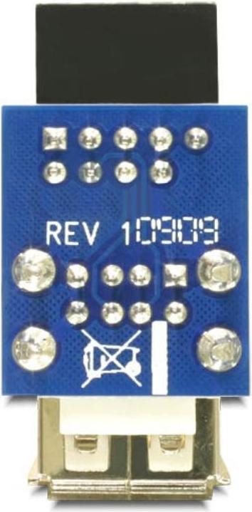 Image du produit Delock USB Pin Header femelle > 2 x USB 2.0 femelle - dessus (USB 2.0)