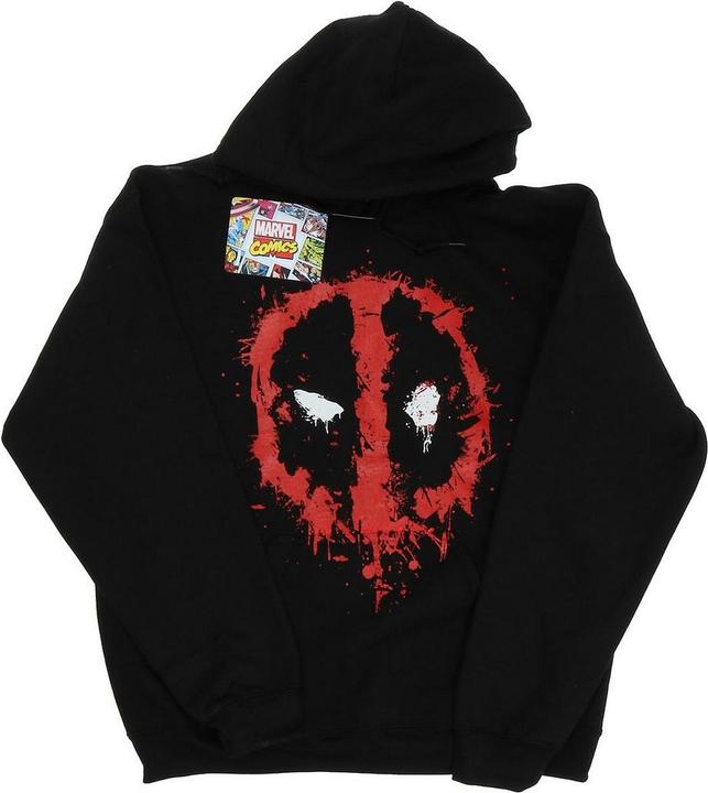 Image du produit Deadpool Sweat à capuche en coton Splat Face pour hommes (XXL)