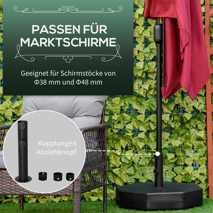 Produktbild Outsunny Sonnenschirmständer mit Einfüllöffnung