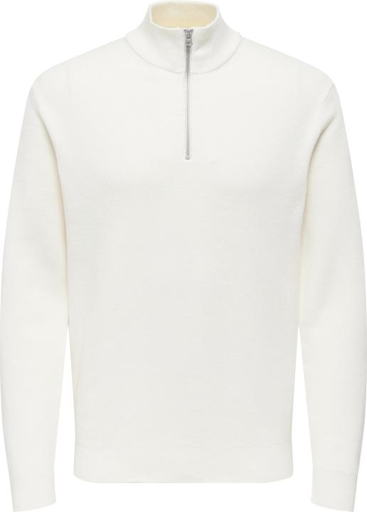 Produktbild Only & Sons Onsphil Reg 12 Struc Half Zip Knit Noos (XL)