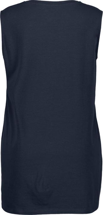 Immagine prodotto Ulla Popken Top dal taglio lungo e smanicato con vestibilità classica e scollo rettangolare (46, 48)