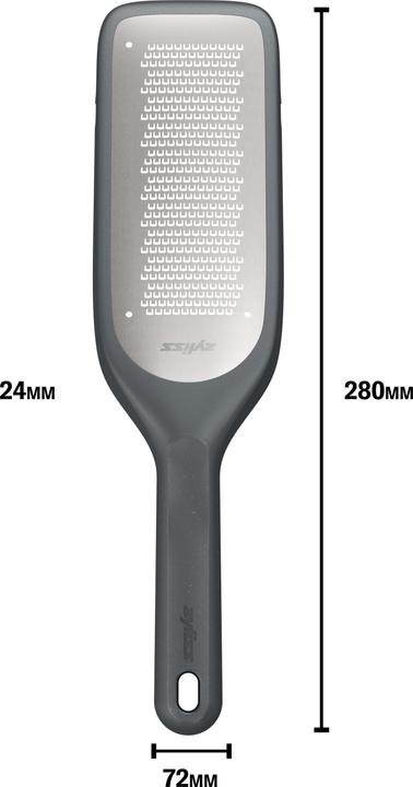 Produktbild Zyliss Handreibe fein Edelstahl Weizenstroh Kunststoff