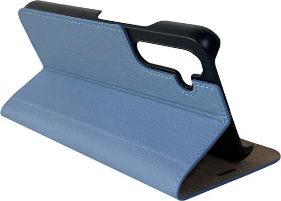 Produktbild Mike Galeli Book-Cover Echtleder Marc lichen blue (Samsung Galaxy A34 5G)