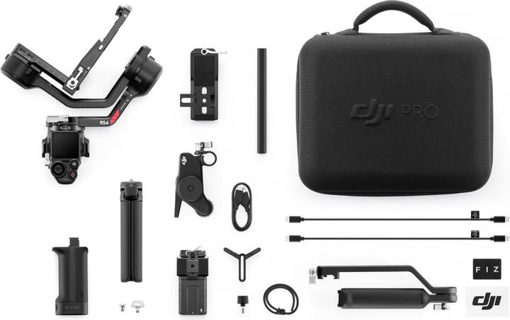 Image du produit DJI RS 4 Combo (Appareil photo à objectif interchangeable, Appareil photo reflex, 3 kg)