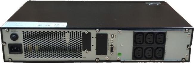 Immagine prodotto Orvaldi V1000 on-line 2U LCD doppia conversione (on-line) 1 kVA 8 uscite AC (1000 VA, 800 W, Doppio convertitore online UPS)