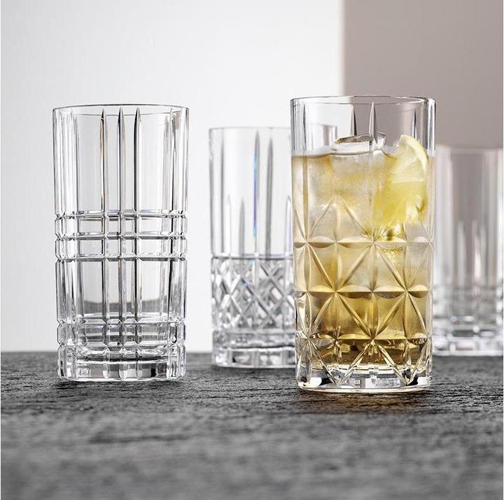 Actual product image Nachtmann Long drink tumbler Highland 37.5 cl 15.1cm Ø7.7cm Set of 4 (3.75 dl, 4 x, Long drink glasses)