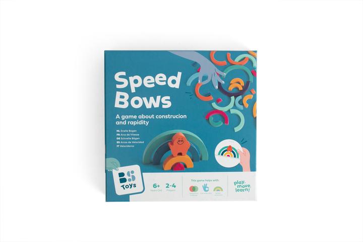 Actual product image BS Wooden speed bows (English, French, German, Italian, 2 - 4 Players)