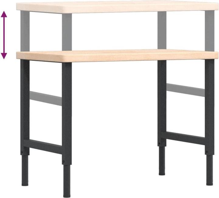Actual product image vidaXL Werkbank (60 cm, 100 cm)