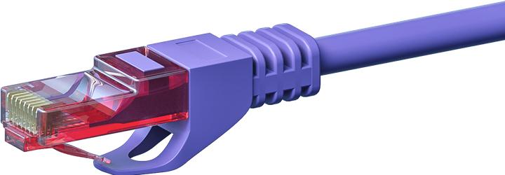 Produktbild Dsit CAT6 Netzwerkkabel, U/UTP, 0.50 meter, Viollett, 100% Kupfer (CAT6, 0.50 m)