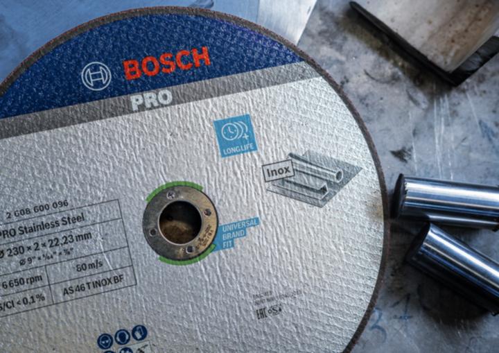 Actual product image Bosch Professional Zubehör PRO Stainless Steel cutting disc, 230 x 2 x 22.23 mm