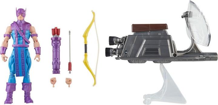 Image du produit Hasbro Avengers Marvel Legends figurine Hawkeye with Sky-Cycle 15 cm