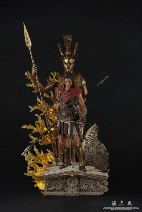 Actual product image Pure Arts Assassin's Creed statuette 1/4 Animus Kassandra 80 cm