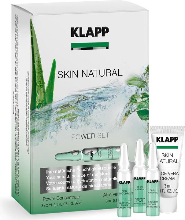Actual product image Klapp SKIN NATURAL Power Set (Facial care set)