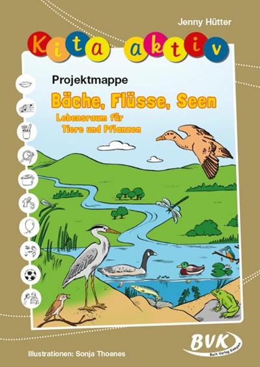 Produktbild Hütter:Kita aktiv Projektmappe Bäche, F (Deutsch, Jenny Hütter, 2024)