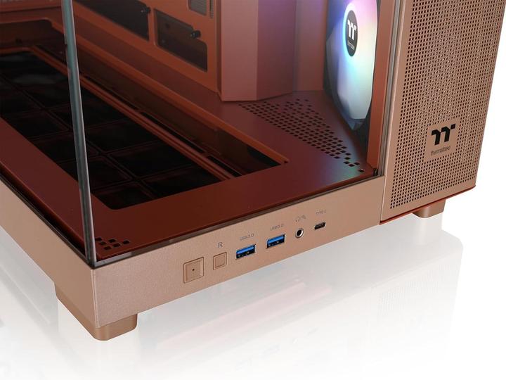 Produktbild Thermaltake Tt View 380 XL TG ARGB Gravel Sand (Mini-ITX, ATX, mATX)