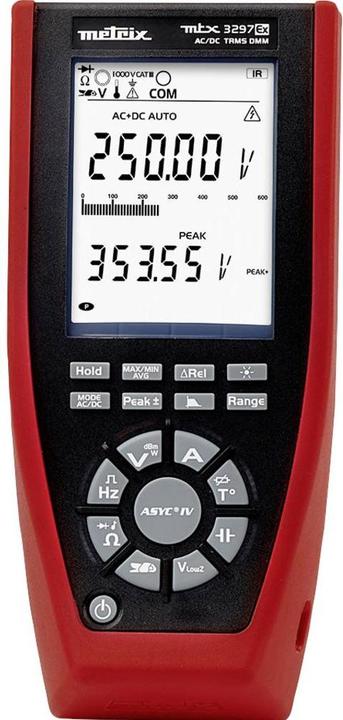 Metrix MTX 3297Ex Hand-held multimeter digital Ex-protected CAT III 1000 V, CAT IV 6 (CAT III 1000V, CAT IV 600V)