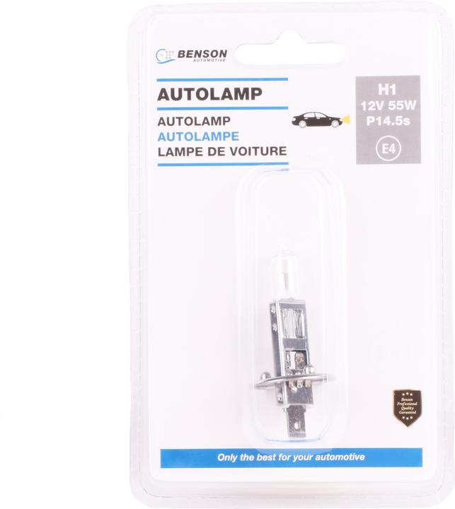 Image du produit Benson Phare de voiture h1 12V 55W E4 (H1)