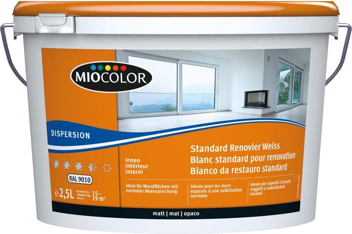 Produktbild Miocolor Dispersion (Reinweiss, 2.50 l)