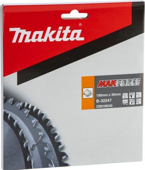 Productafbeelding Makita MAKFORCE cirkelzaagblad 190x30