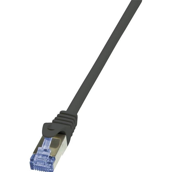 LogiLink Netzwerkkabel (S/FTP, CAT7, 1 m), Netzwerkkabel