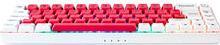 Produktbild Gamiac TKL69G SF Gaming Tastatur, Kailh Blue Switches, RGB - weiss/rot (DE, Kabelgebunden)