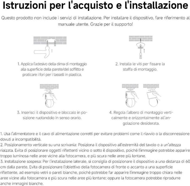 Nährwerte und Zutaten Xiaomi Smart Camera C500 Dual (2560 x 1440 Pixels)