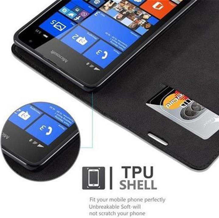 Productafbeelding Cadorabo Boek Onzichtbare Magneethoes (Microsoft Lumia 535)