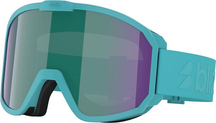 Brown W Green Multi, Matte turquoise