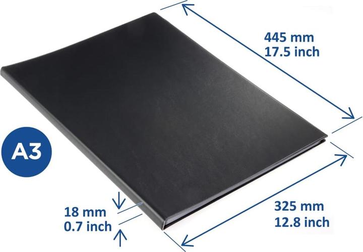 Produktbild Rillstab Sichtbuch (A3, 1 x)